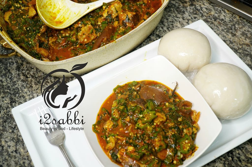 HOW TO MAKE OKRO SOUPhake fish i2sabbi